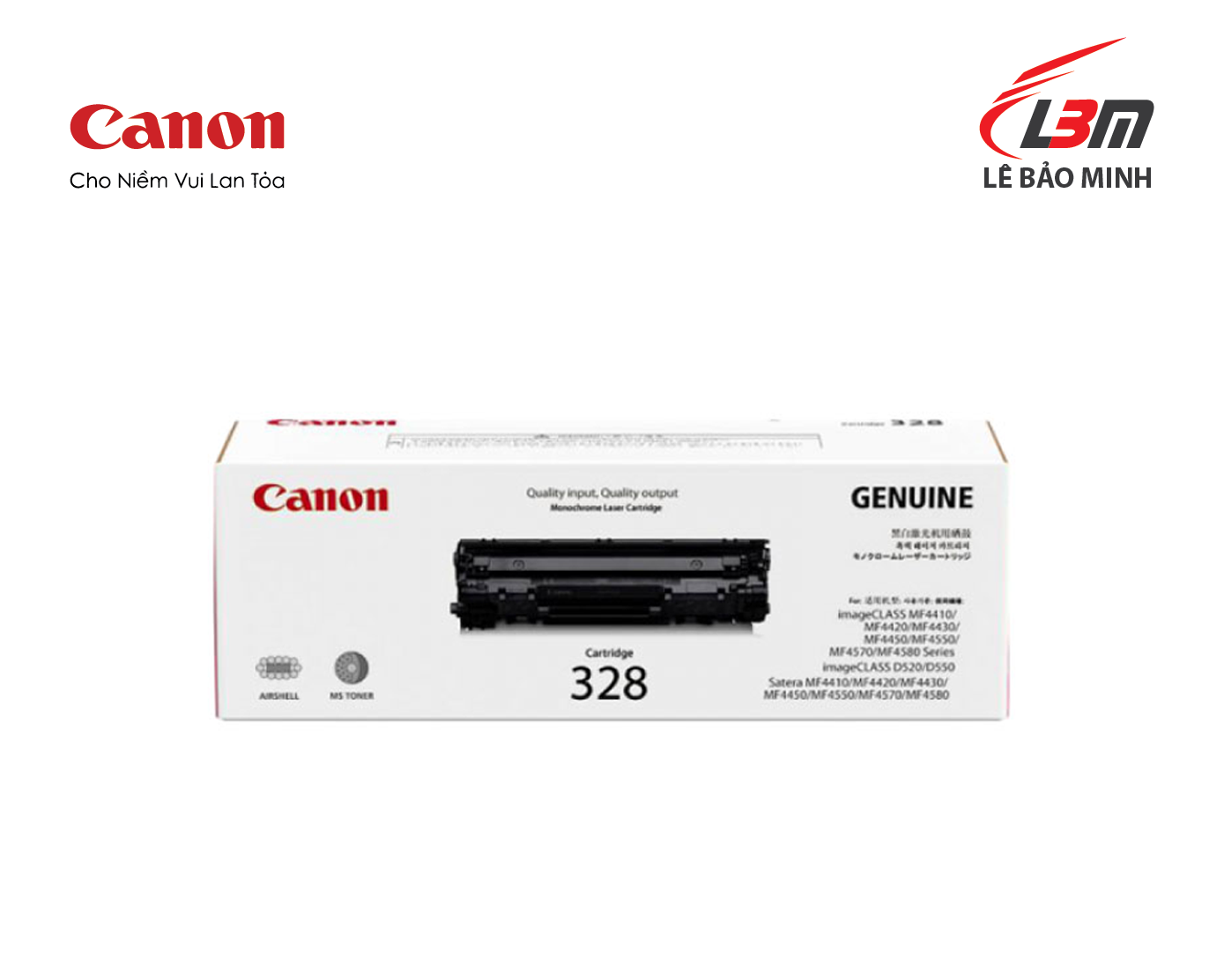 Hộp Mực In Canon 328 (Cartridge 328) Chính Hãng - Cho Canon imageCLASS MF4412/MF4570dn/LBP6230dn