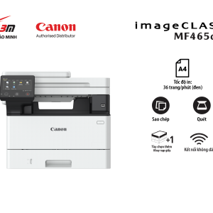 Máy In Laser Đa Năng Canon imageCLASS MF465dw Trắng Đen