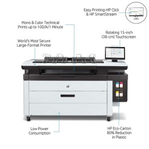 Alternative view of Máy in khổ lớn HP PageWide XL 4200 40-in Printer with Top Stacker (4VW12A)
