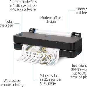 Alternative view of Máy in khổ lớn HP DesignJet T250 24-in Printer (5HB06D)