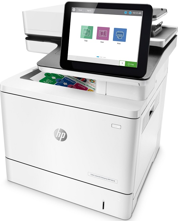 Máy in Laser màu đa năng HP Color LaserJet Enterprise MFP M578dn (7ZU85A) - Ảnh 4