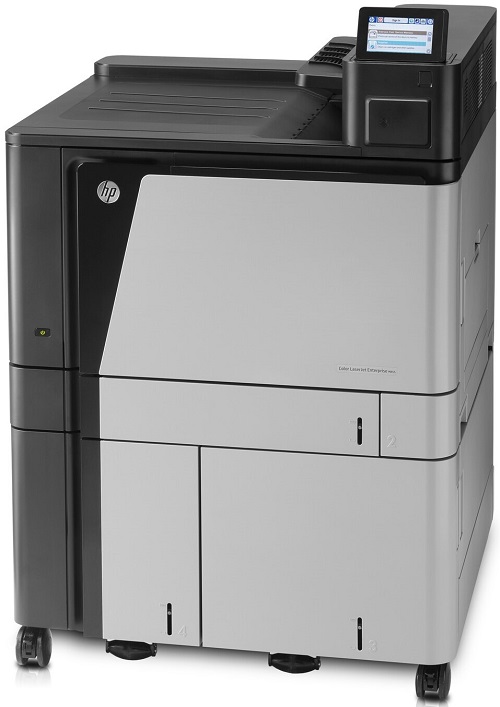Máy in HP Color LaserJet Enterprise M855x+ NFC/Wireless Direct Printer (D7P73A) - Ảnh 4