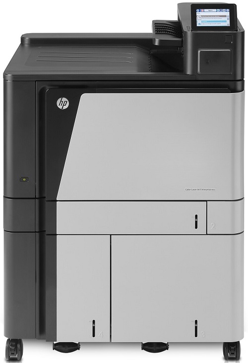 Máy in HP Color LaserJet Enterprise M855x+ NFC/Wireless Direct Printer (D7P73A) - Ảnh 3