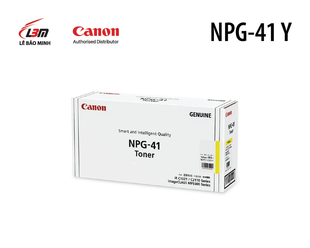 Hộp Mực Canon NPG-41 Y Màu Vàng Chính Hãng Cho Máy Photocopy iR C1028