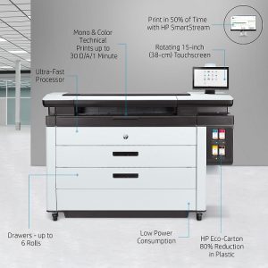 Alternative view of Máy in khổ lớn HP PageWide XL 8200 40inch Printer (4VW18A)