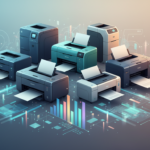 Tạo ảnh minh họa chuyên nghiệp cho bài viết với tiêu đề: "Bảng giá các loại máy in 2025: Cập nhậ