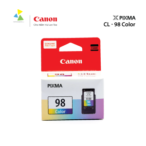 Hộp Mực In Phun Màu Canon CL-98 Chính Hãng (Dùng cho E500, E510, E600, E610)