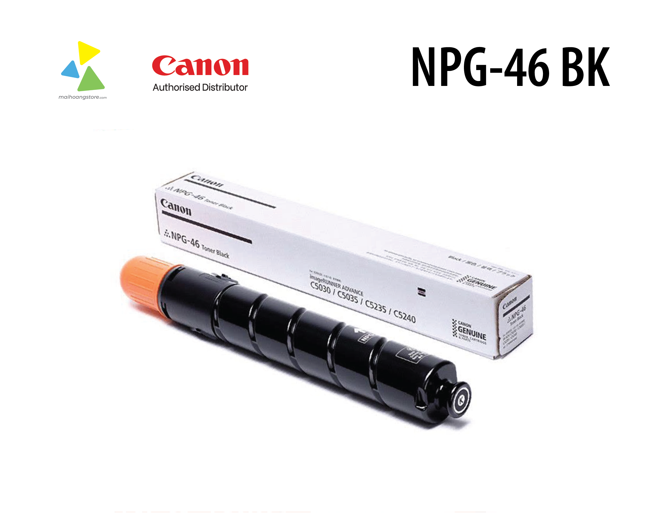 Hộp Mực Canon NPG-46 BK Đen Chính Hãng (iR-ADV C5035/C5030/C5240/C5235)