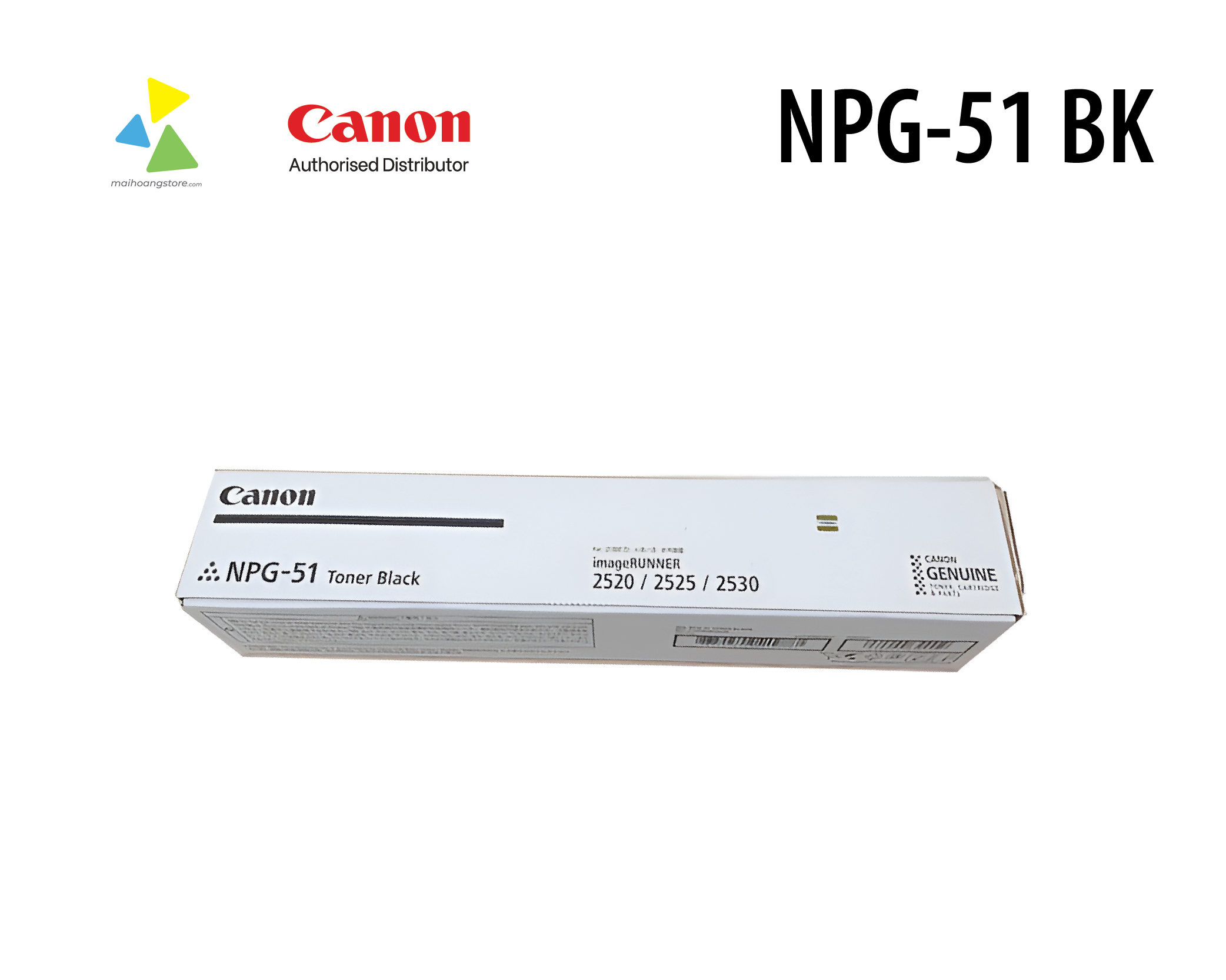 Hộp mực Canon NPG-51 BK Đen cho máy in iR2520W/ 2525W/ 2530W