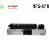 Hộp mực Canon NPG-87 BK Chính Hãng - Dành cho máy photocopy Canon imageRUNNER 2725i/2735i/2745i