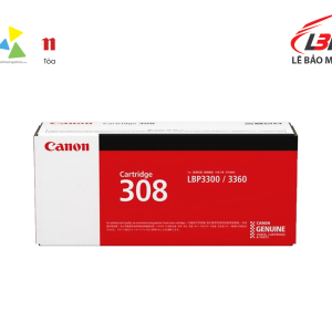 Hộp Mực In Laser Canon 308 (Black) Chính Hãng Dùng Cho Máy In LBP3300, LBP3310, LBP3360