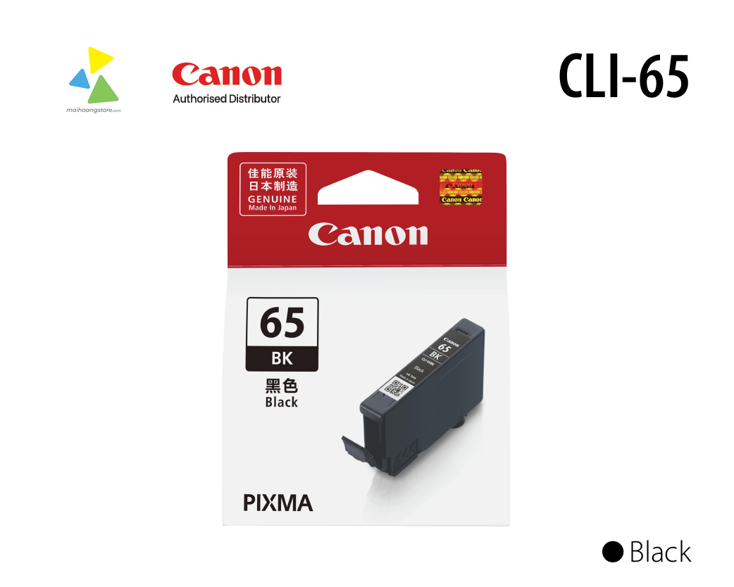 Hộp Mực In Canon CLI-65 Chính Hãng (8 Màu) Dành Cho Canon Pixma Pro-200