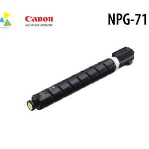 Hộp Mực Màu Canon NPG-71 Vàng (Y) cho Canon iR-ADV C5535/C5540/C5550/C5735
