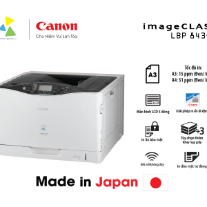 Máy in Laser Màu Canon LBP843Cx Khổ A3 Chuyên Nghiệp