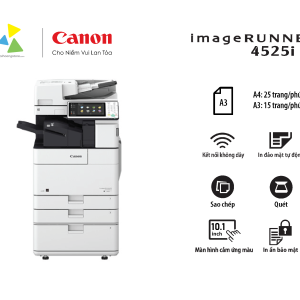 Máy Photocopy Đa Chức Năng Canon imageRUNNER ADVANCE 4525i III (Đen Trắng A3)