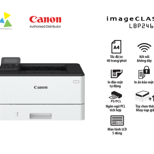 Máy In Laser Đơn Sắc Canon imageCLASS LBP246dw (Đơn Năng)