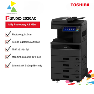 Máy Photocopy Màu A3 Toshiba e-Studio 2020AC Đa Năng Thông Minh