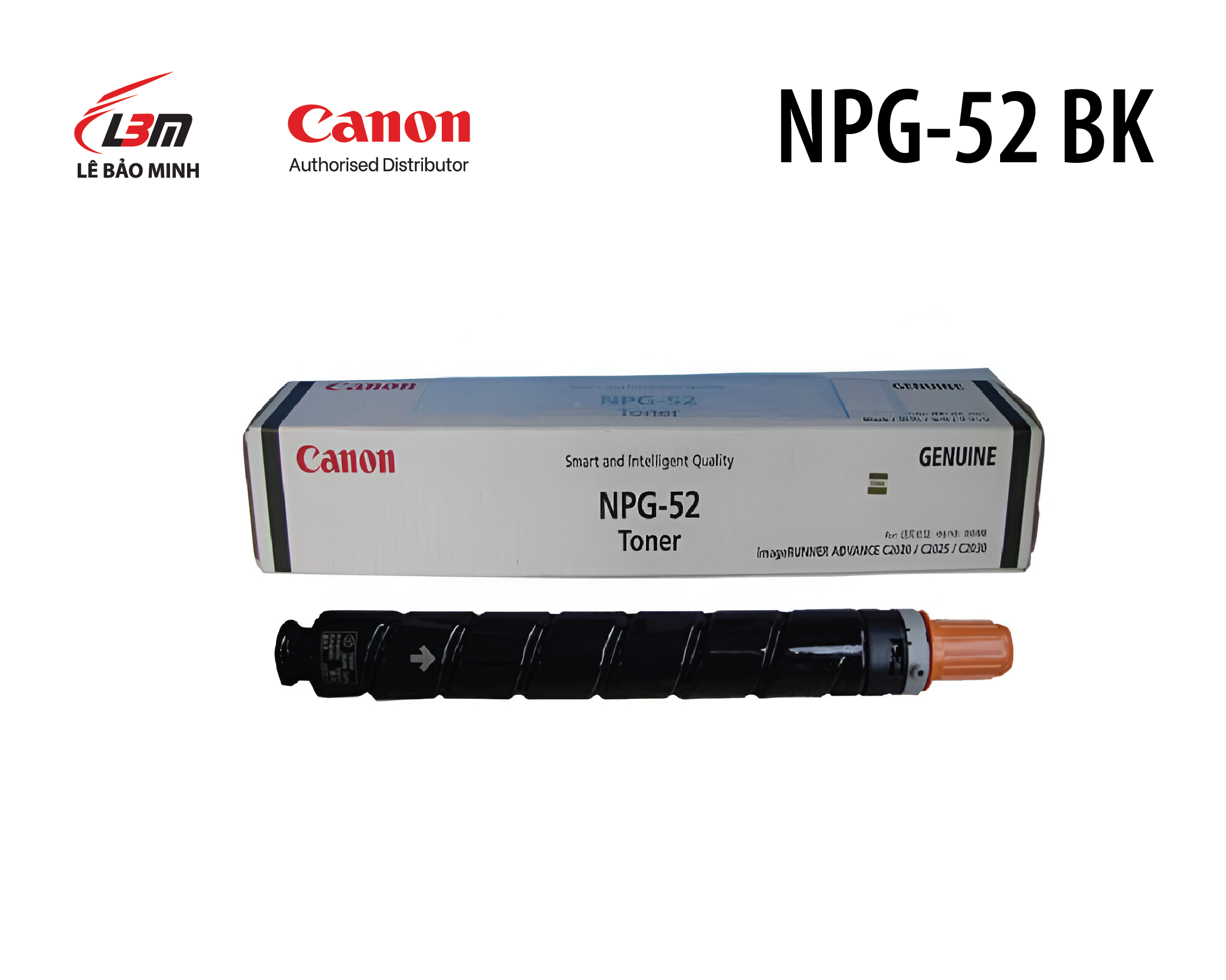 Hộp Mực Canon NPG-52 BK Đen – Dùng cho iR-ADV C2020/2025/2030/2220/2225