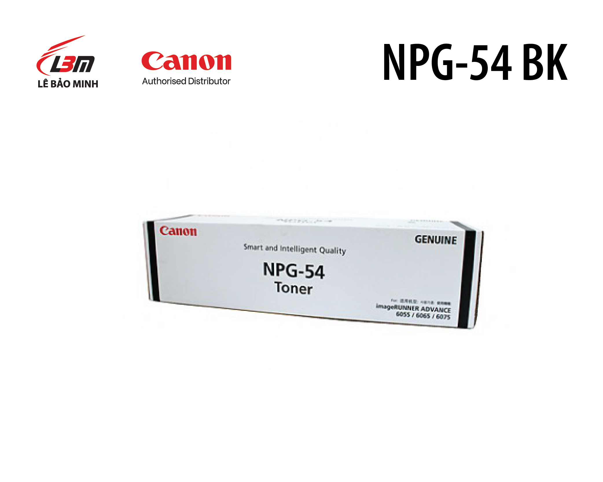 Hộp Mực Canon NPG-54 BK Chính Hãng - Dùng Cho imageRUNNER ADVANCE 4045/4051/4245/4251