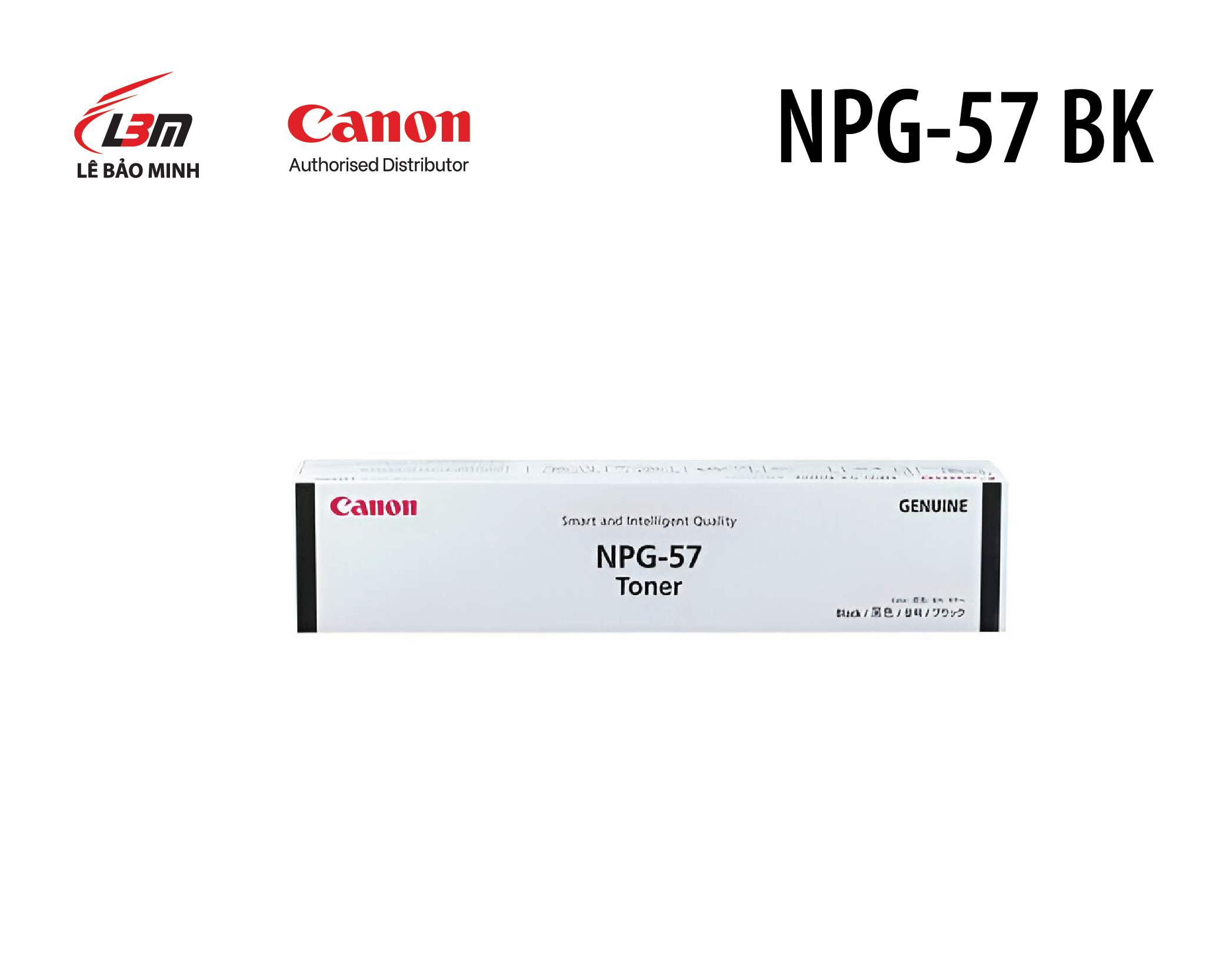 Hộp Mực Canon NPG-57 BK Chính Hãng - Dành Cho imageRUNNER ADVANCE 4025/4035/4225/4235