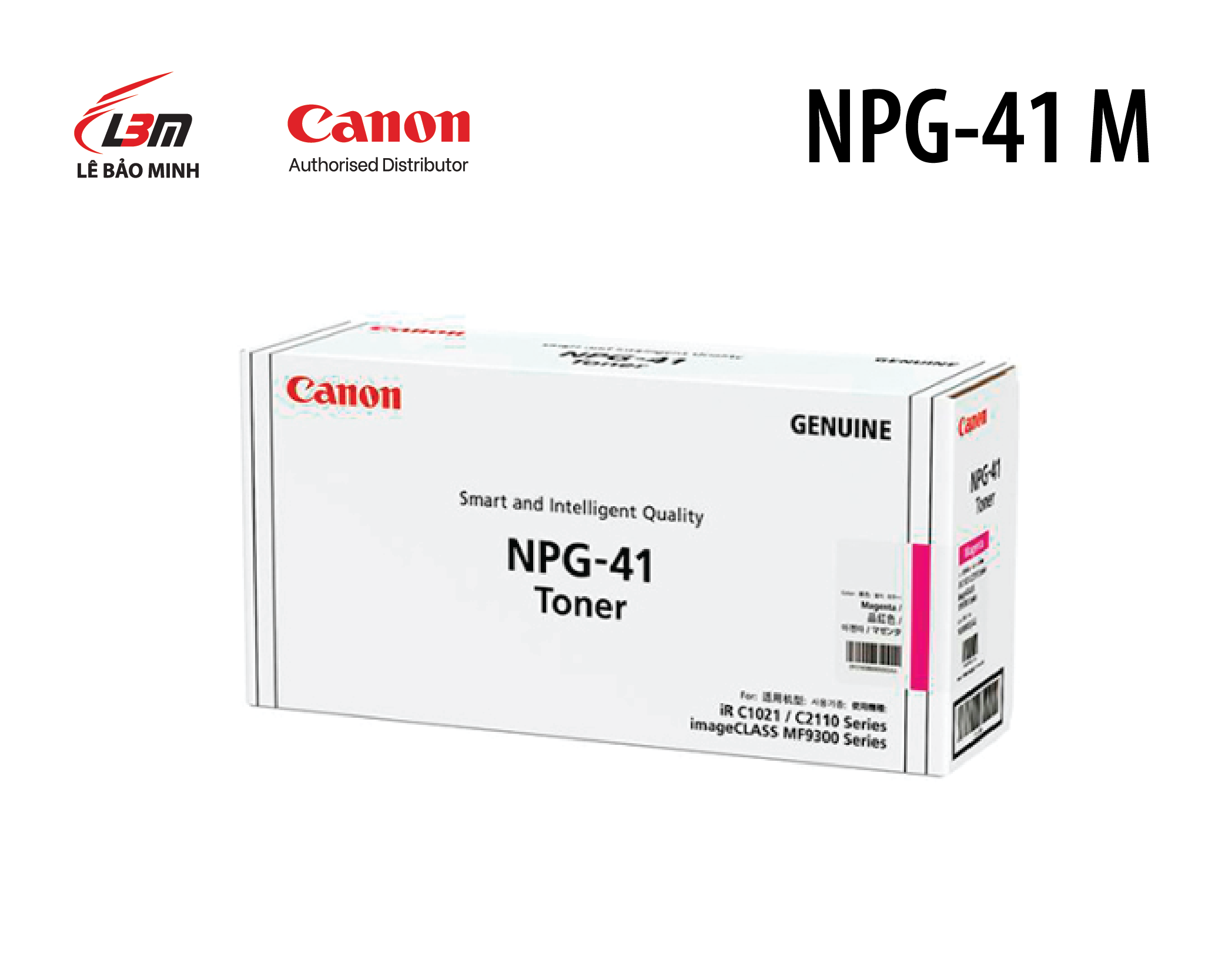 Hộp Mực Canon NPG-41 M (Magenta) Chính Hãng Dành Cho Máy Photocopy iR C1028
