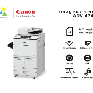 Máy Photocopy Đa Năng Canon imageRUNNER ADVANCE DX 6765i Khổ A3 Đơn Sắc