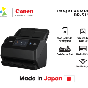 Máy Quét Tài Liệu Canon imageFORMULA DR-S150 – Tốc Độ 45ppm, Kết Nối Đa Dạng